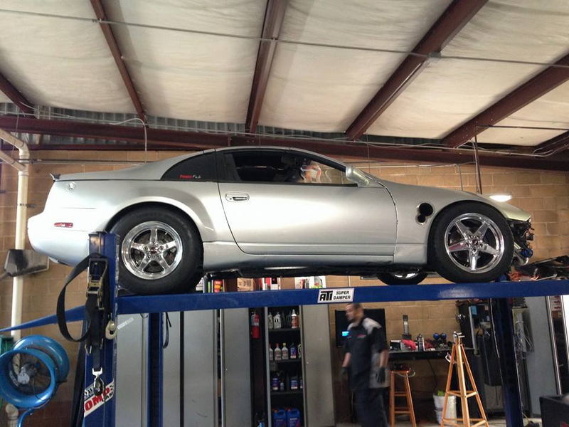 Illustration for article titled Z32 turned up to 11 (Update 03/17/2104 he just blew the engine)